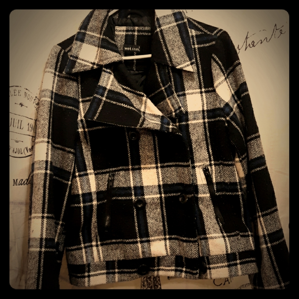 Wet Seal Wool Blend Coat